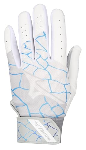 Mizuno MVP Adult - color: White-Blue, size: Medium