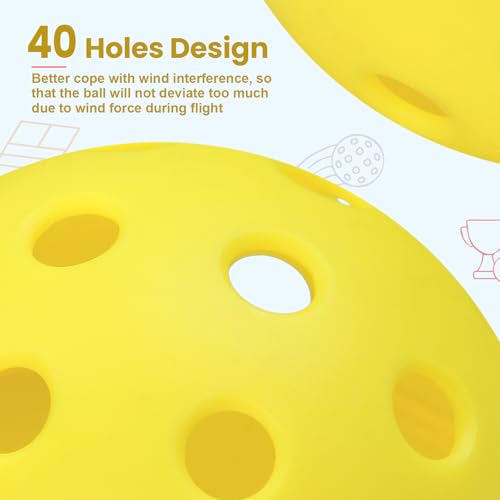 FoDau770 Pickleball Balls