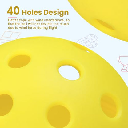 FoDau770 Pickleball Balls