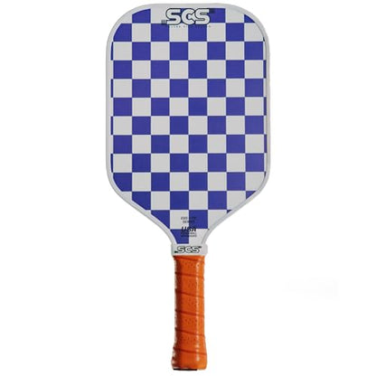 SCS Carbon Fiber Pickleball Paddle – USAPA Approved 2024 – Lightweight, Enhanced Spin, Sure-Grip Handle – Evo-Lite Series for Intermediate Players - color: Remi