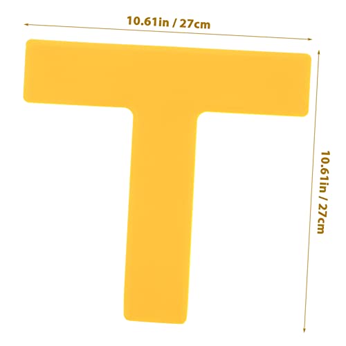 BESPORTBLE Shaped Stadium Landmark Pads Durable Outdoor Football Basketball Training Markers High Grade Pe Material