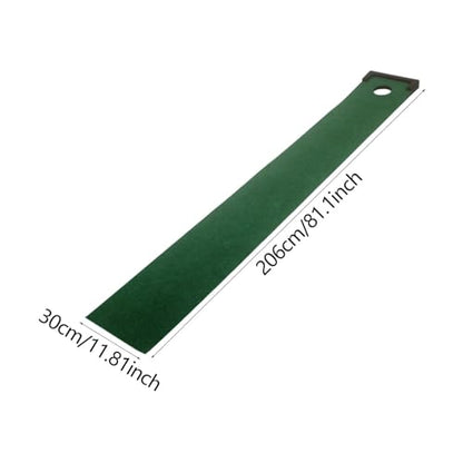 Golf Putting Mat with Ball Return - Indoor Putting Green for Practice & Skill Improvement