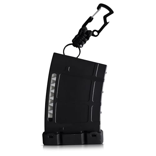 Teemags Golf Tee Holder – Black Clip-On Tee Caddy for Belt or Bag | Holds Up to 18 Tees | Durable & Lightweight Golf Accessory Made in The USA - color: Black