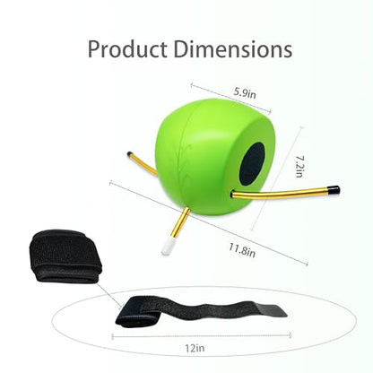 Golf Swing Trainer Ball with Adjustable Strap, Improve Arm Connection, Swing Path & Tempo, Golf Training Aid for Swing Mechanics