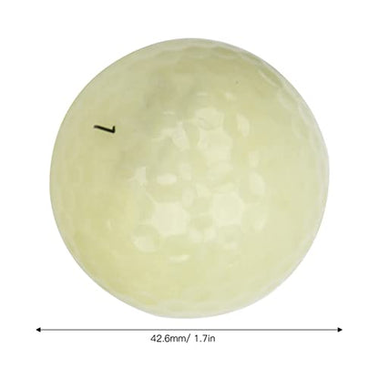 RiToEasysports 6PCS Golfs Fluorescent Light, Night Practice Training Ball for Men Women for Backyard Putting Greens