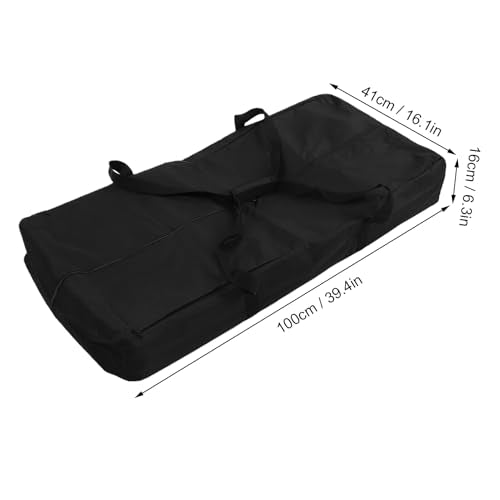 Storage Bag, Water Proof Oxford Fabric Block Track Field with Carry Bag 2 Zip Carry with Adjustable Straps, Handle Duffel for Athletics Plastic Runway Cinder