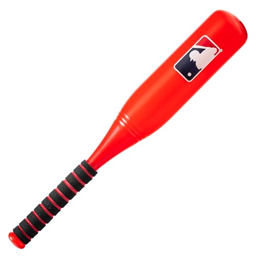 Franklin Sports MLB Jumbo Kids Plastic Baseball Bat - Backyard Bat with Large Barrel for Toddlers - Fat Plastic Bat - color: Red