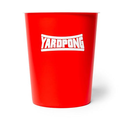 YardPong – Giant Yard Pong and Basketball Game with 12 Buckets, 2 Balls, Carrying Bag, and Air Pump – Outdoor Game for Lawn, Backyard, Beach, and Family Fun
