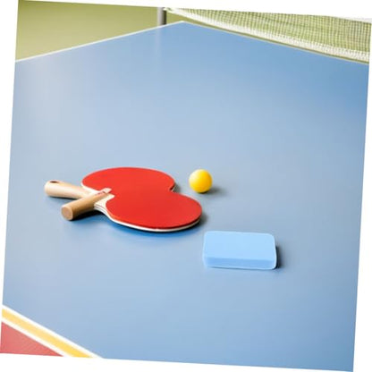 2Pcs Table Tennis Paddle Cleaning Sponge Dual Sided Rubber Cleaner for Pingpong Racket Maintenance Durable PVA Squeegee Fast Drying Table Tennis Accessories