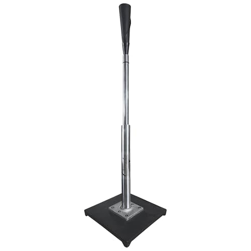 Champion Pro Series Adjustable Batting Tee – Durable, Easy Setup Hitting Trainer for Baseball & Softball - style: PRO Adjustable (23"-43")