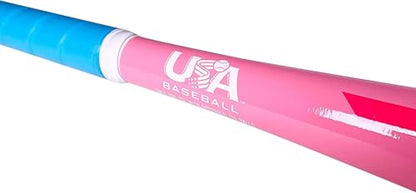 Rawlings | Remix T-Ball Bat | USA Baseball & Softball | -12 Drop | 2 1/4" Barrel | 1 Pc. Aluminum - color: Pink