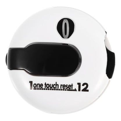 Abaodam Outdoor Score Portable Stroke Counter for Golf White No Battery Needed Easily Attachable to Belt Compact Design for Golf Enthusiasts