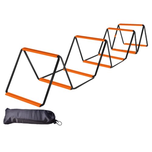 Agility Ladder, Soccer Speed Ladder, Multipurpose Agility Training Equipment, Football Footwork Ladder - size: 10 Grids With Bag