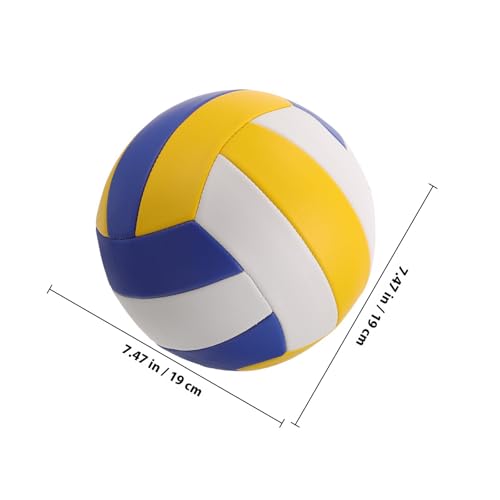 Soft Indoor Volleyball Machine-Stitched PU Training Ball for Sports Practice and Competitive Play with Enhanced Control and Durability
