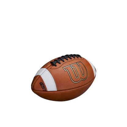 WILSON GST Leather Game Football - style: Pee Wee