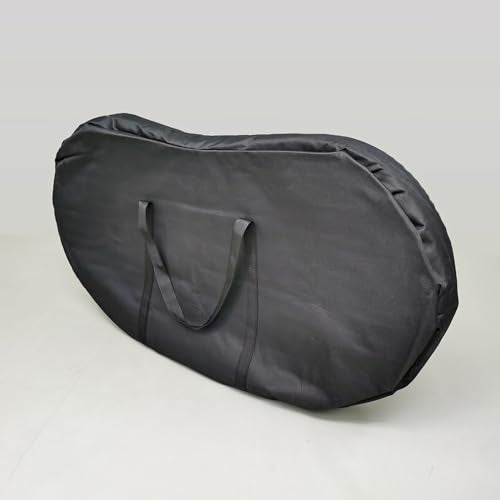 FixtureDisplays® 36" Carrying Bag Nylon Black Gym, Sports, Vacation Travel Bag for Tennis Rackets Baseball Bats 15886-NF