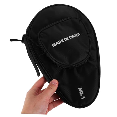 Gourd-shaped Table Tennis Racket Storage Bag Large Capacity Paddle Holder with Protective Cover for Rackets and Balls Stylish and Convenient Organizer for Enthusiasts and