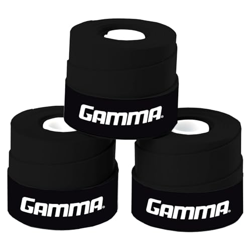 Gamma Sports Supreme Overgrip for Tennis, Pickleball, Squash, Badminton, and Racquetball Racquets, Multiple Pack Sizes and Colors