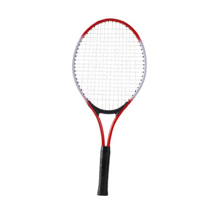 Only Tennis Racket, Tennis Equipment, Non-Slip Grip, High Strength Nylon Strings, Professional for Park, Backyard and Outdoor Games, Kids Red