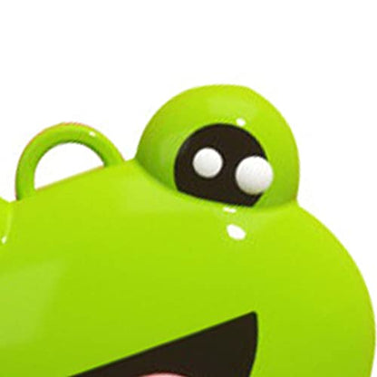 Table Tennis Trainer, Cute Kids Tennis Racquet Badminton Tennis Racket Sports Game Indoor Hanging Elastic Shaft Automatic Winding Educational Exercise for Kids Self Practice - size: Frog Style