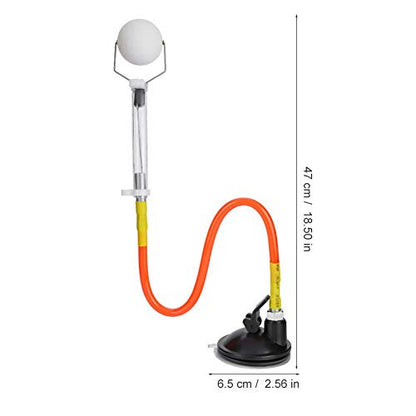 VGEBY Table Tennis Trainer, PVC Adjustable Rapid Ball Machine with Sucker Table Tennis Supplies Table Tennis Trainer Table Tennis Spin Trainer Best Serving
