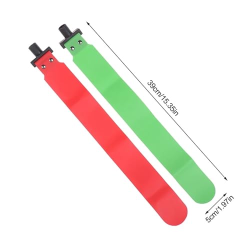 Flag Football Belts 2Pc Adjustable Soccer Rugby Flag Tag Waist Strap Football Match For Training Competition(White)