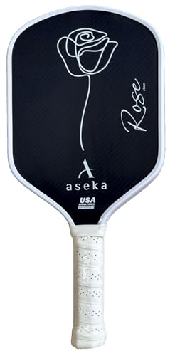 Aseka Pickleball Paddle 14mm and 16mm, Thermoformed, Unibody, Aramid, Building Courts for Schools, Read More - size: 16mm
