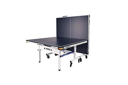 JOOLA Rally TL Professional MDF Indoor Ping Pong Table w/Quick Clamp Table Tennis Net & Post Set - 10 Minute Easy Assembly - Corner Ball Holders - Tournament Quality - Includes Playback Mode