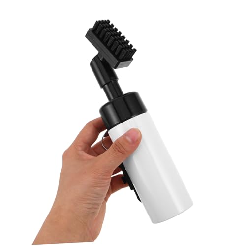 Golf Club Brush Cleaner with Press-Activated Water Spray Bottle 5oz, White Golf Grip Scrubber for Maintenance and Cleaning Accessories for Golfers