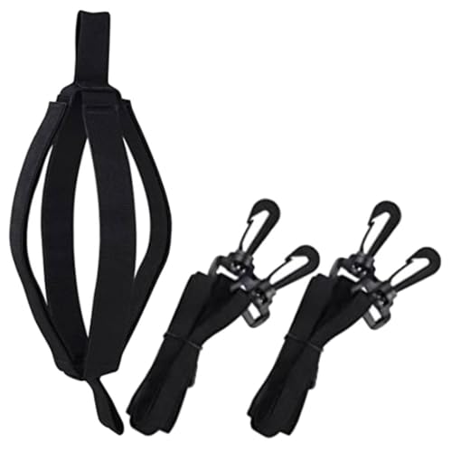 YARNOW 1set Volleyball Spike Trainer Strap Trainer for Hitting Practice and Jumping Drills for Ages Black