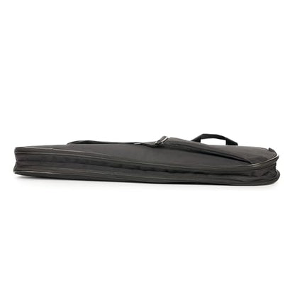 Tennis Bag Lightweight and Padded Tennis Rackets Cover with Adjustable Shoulder Strap - color: Dark Charcoal, size: 28"x11.5"
