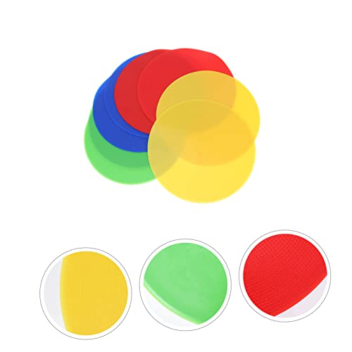 Kisangel Disc Sign Football Number Disc Spot Markers for Sports Basketball Spot Markers Pitch Landmarks Marker