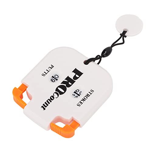 Score Counter, Double Handheld Mini Stroke Counter with Quick Reset Button, Lanyard Design, Portable for Outdoor Scorekeeper