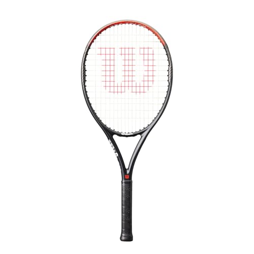 Wilson Pro Staff Precision NXT 26 Recreational Tennis Racket - Black/Red, Grip Size 0-4"
