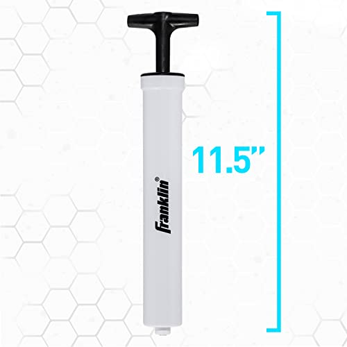 Franklin Sports Ball Pump - Air Inflation Pump for Sports Balls - Soccer Ball, Basketball + Football Pump with Needle - 11.5"