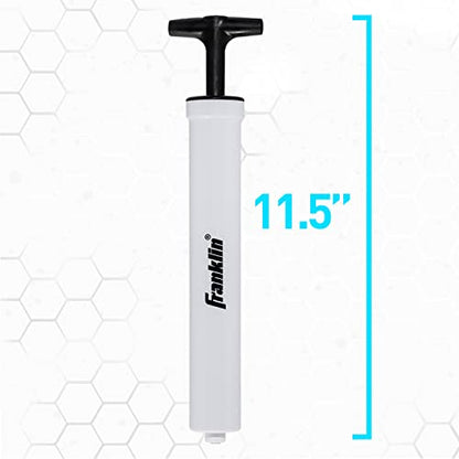 Franklin Sports Ball Pump - Air Inflation Pump for Sports Balls - Soccer Ball, Basketball + Football Pump with Needle - 11.5"