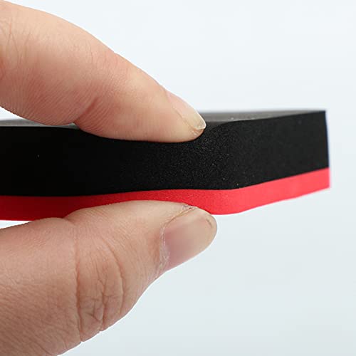 Yuly 1Piece Portable Table Tennis Cleaning Sponge Easy to Use for Racket Rubber Cleaner Tennis Racket Care Accessor Table Tennis Cleaning Sponge Table Tennis Cleaner Sponge Rubber