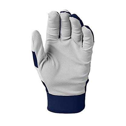 EvoShield SRZ-1™ Batting Gloves - Adult and Youth Sizes - color: Navy, size: Small, style: Adult