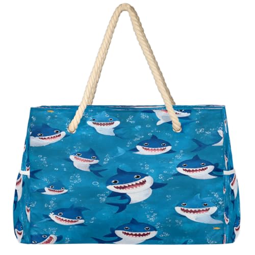 Beach Bag Waterproof Sand-proof Canvas Tote Lightweight Shoulder Bag Suitable for Family outdoor travel - color: D9