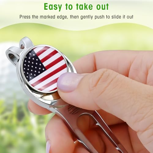 CHIVENIDO Divot Tool Divot Repair Tool, Premium Golf Divot Tool Golf Ball Maker
