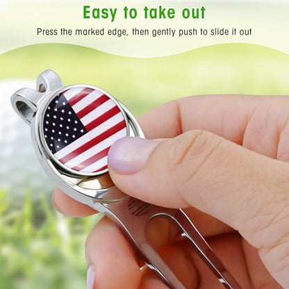 CHIVENIDO Divot Tool Divot Repair Tool, Premium Golf Divot Tool Golf Ball Maker