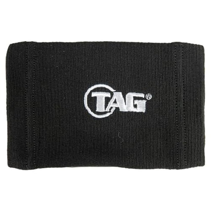 TAG Youth Wrist Coach, Five Window, Baseball Soccer Football Play Coach Playbook Quarterback Wristband, Black