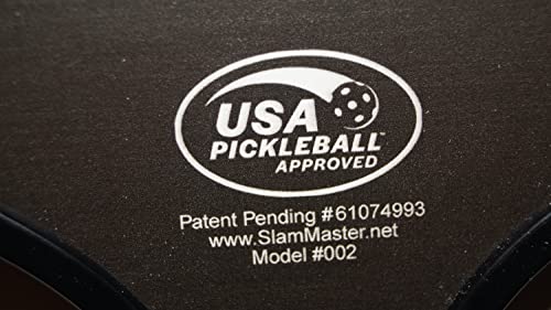Slam Master Pro Pickleball Training Paddle – Graphite Practice Drill Paddle to Improve Hand-Eye Coordination, Control & Consistency – Indoor/Outdoor Pickleball Trainer
