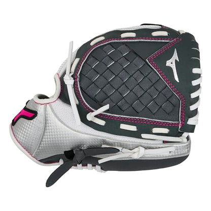 Mizuno Prospect Finch Youth - color: White/Grey Trident Web, size: 10"|Ages 3-6