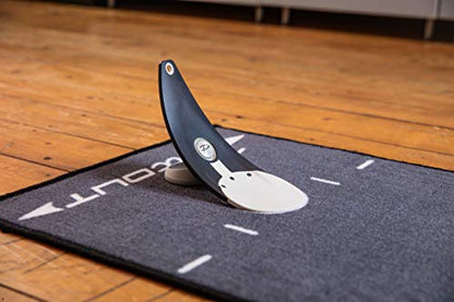 PuttOUT Premium Pressure Putt Trainer - Perfect Your Golf Putting - color: Stone