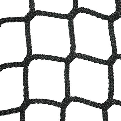 Aoneky Polyester Baseball Backstop Net, Heavy-Duty Knotless Mesh for Hitting & Pitching, UV & Weather Resistant Barrier with Rope Border (Softball, Training, Outdoor) - size: 10x20ft