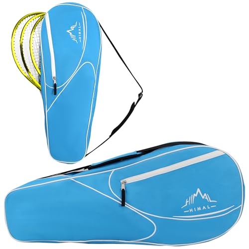 Himal 3 Racquet Tennis Bag With Protective Pad, Tennis Racket Bag for Men Women, Sports Enthusiasts of All Ages - color: Blue