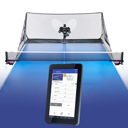 Butterfly Refurbished Grade B Amicus Prime Table Tennis Robot | Ball Launcher-Thrower for Ping Pong Tables | Free Carry Bag, Remote, Tech Support, & 120 Balls | Practice Ping Pong Anytime | Used - style: Refurbished Grade B