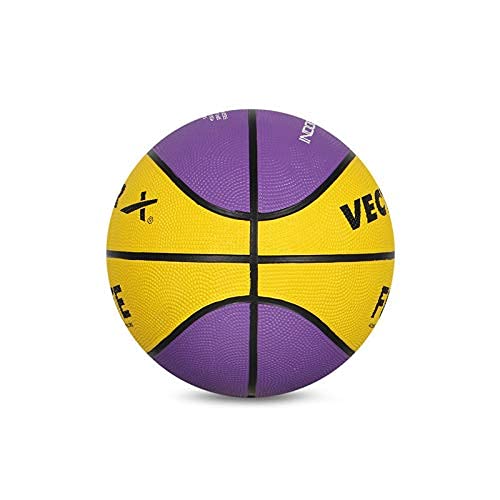 Vector X Forte Basketball, Size 3, Yellow/Purple