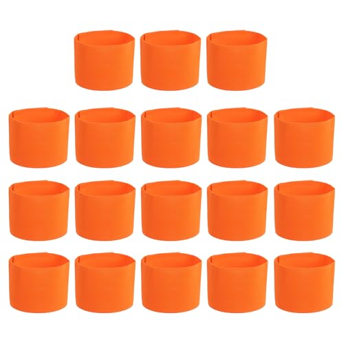 YOKIVE Captain Armbands, Elastic Armband Soccer Captain Arm Band - color: Orange